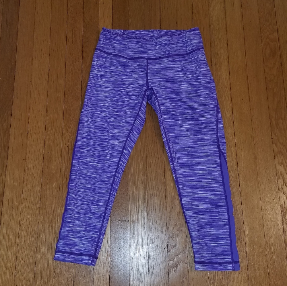 Zella leggings purple cropped